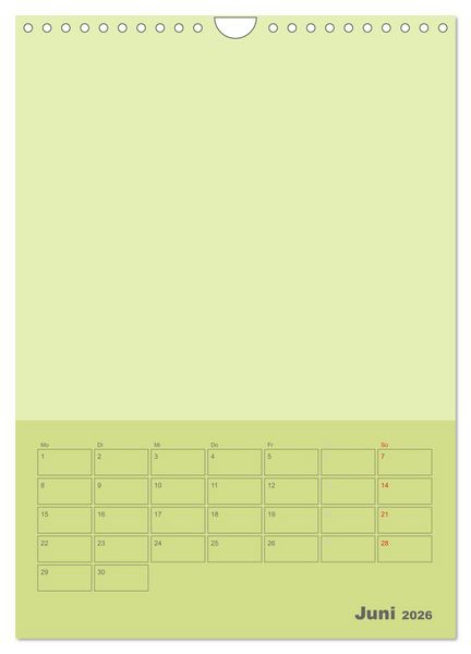 Produktbild: Bastel Terminkalender (Wandkalender 2026 DIN A4 hoch), CALVENDO Monatskalender