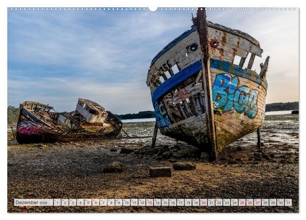 Produktbild: Wilde Bretagne (hochwertiger Premium Wandkalender 2026 DIN A2 quer), Kunstdruck in Hochglanz