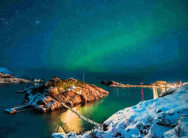 Produktbild: Erwachsenenpuzzle 500 Teile - Nordlichter in Troms&oslash;, Norwegen