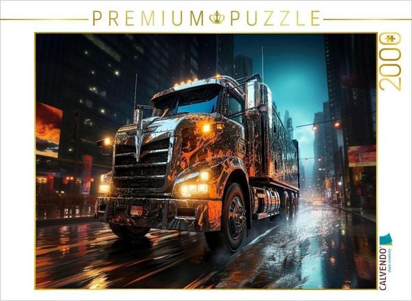 Produktbild: CALVENDO Puzzle Trucks | 2000 Teile Lege-Gr&ouml;&szlig;e 90x67cm Foto-Puzzle f&uuml;r gl&uuml;ckliche Stunden