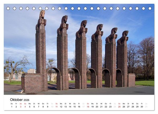 Produktbild: Mein Magdeburg 2026 (Tischkalender 2026 DIN A5 quer), CALVENDO Monatskalender
