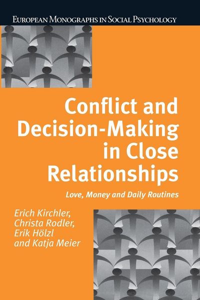 Produktbild: Conflict and Decision Making in Close Relationships