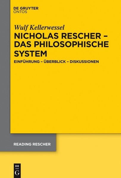 Produktbild: Nicholas Rescher - das philosophische System