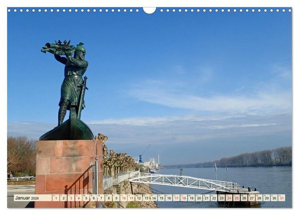 Produktbild: Worms-Nibelungenstadt am Rhein (Wandkalender 2026 DIN A3 quer), CALVENDO Monatskalender