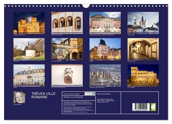Produktbild: TR&Egrave;VES VILLE ROMAINE (Calendrier mural 2026 DIN A3 vertical), CALVENDO calendrier mensuel
