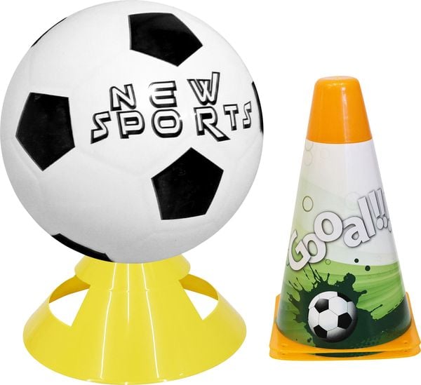 Produktbild: New Sports Fu&szlig;ball Trainings-Set, 9-teilig