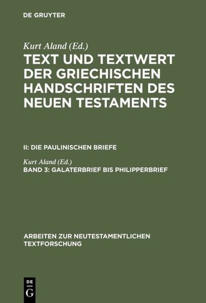Produktbild: Galaterbrief bis Philipperbrief