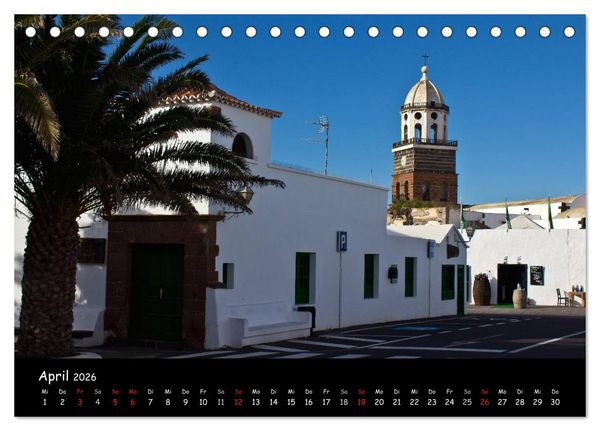 Produktbild: Lanzarote (Tischkalender 2026 DIN A5 quer), CALVENDO Monatskalender