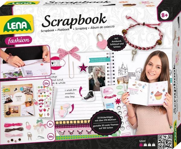 Produktbild: LENA Set Scrapbook mit Zubeh&ouml;r