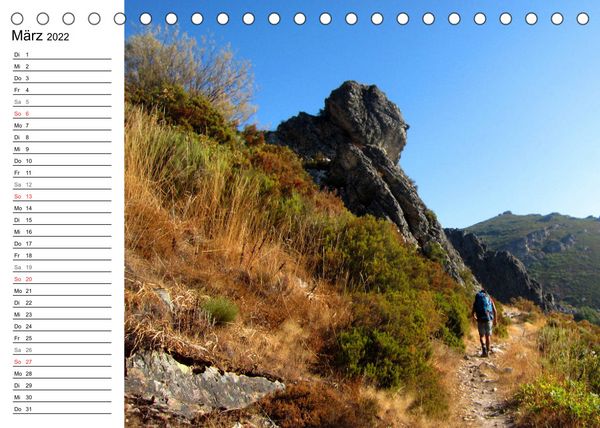 Produktbild: Jakobsweg - Camino San Salvador (Tischkalender 2022 DIN A5 quer)