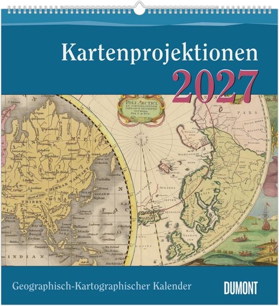 Produktbild: Geographisch-Kartographischer Kalender 2027