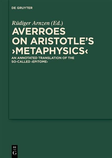 Produktbild: On Aristotle's "Metaphysics"