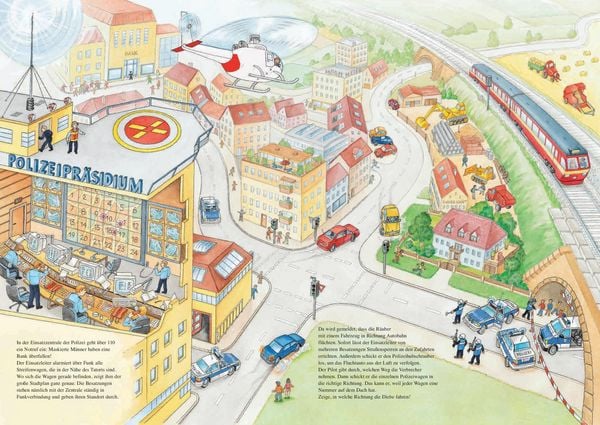 Produktbild: Wimmelbuch Polizei f&uuml;r Kinder ab 3 Jahren