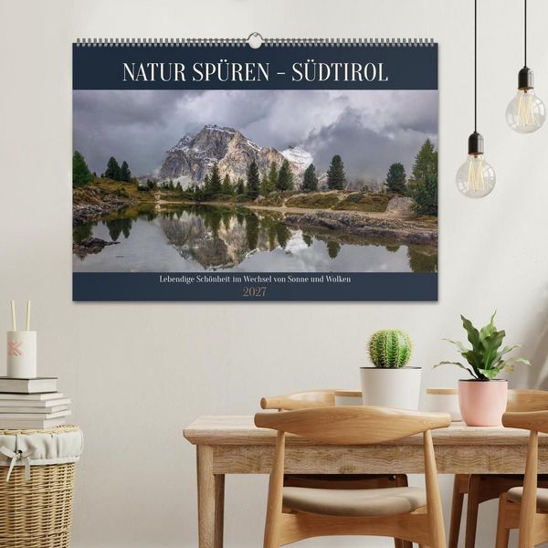 Produktbild: NATUR SP&Uuml;REN - S&Uuml;DTIROL (Wandkalender 2027 DIN A2 quer), CALVENDO Monatskalender