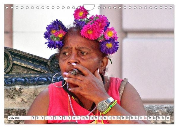 Produktbild: Cuban Cigars - Blue haze in Havana (Wall Calendar 2026 DIN A4 landscape), CALVENDO 12 Month Wall Calendar