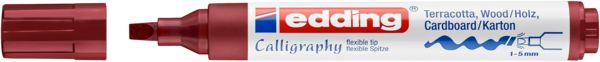 Produktbild: edding 1455 Kalligrafiemarker karmesin