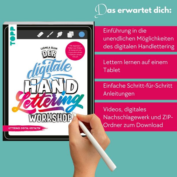 Produktbild: Der digitale Handlettering Workshop