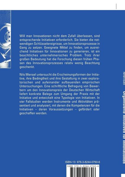Produktbild: Organisierte Initiativen f&uuml;r Innovationen