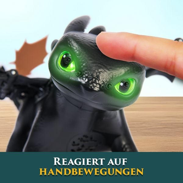 Produktbild: Drachenz&auml;hmen leicht gemacht - Interaktive Drachenfigur Ohnezahn mit LIcht- & Soundeffekten und Trainings- und Spielfunktionen&nbsp;