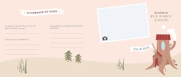 Produktbild: Kleines Baby, gro&szlig;es Gl&uuml;ck &ndash; Babyalbum