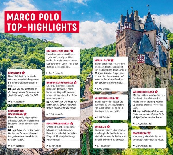 Produktbild: MARCO POLO Reisef&uuml;hrer Eifel