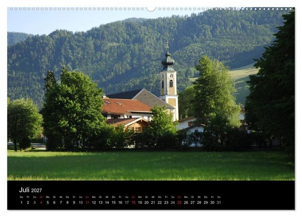 Produktbild: Unterw&ouml;ssen im Chiemgau - Luftkurort und mehr (Wandkalender 2027 DIN A2 quer), CALVENDO Monatskalender