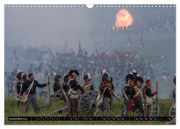 Produktbild: Waterloo - Juin 1815: la derni&egrave;re carte de Napol&eacute;on (Calendrier mural 2026 DIN A3 vertical), CALVENDO calendrier mensuel