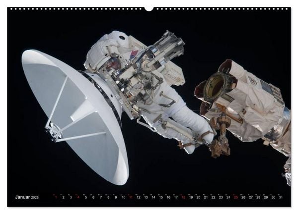 Produktbild: Missionen im Weltall (hochwertiger Premium Wandkalender 2026 DIN A2 quer), Kunstdruck in Hochglanz