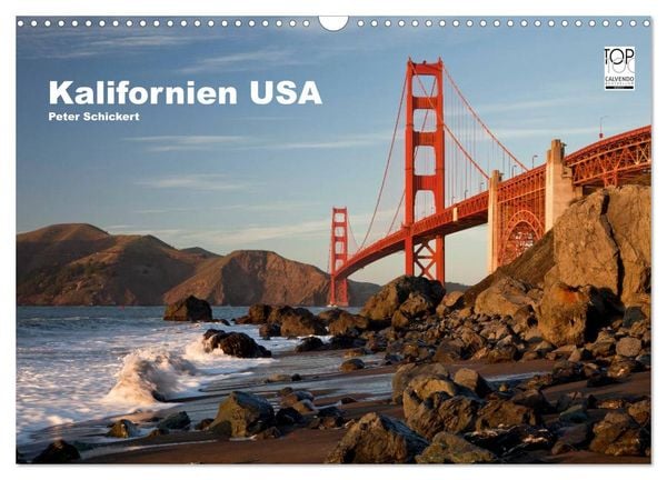 Produktbild: Kalifornien USA (Wandkalender 2026 DIN A3 quer), CALVENDO Monatskalender