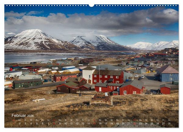 Produktbild: Spitzbergen - Impressionen aus der Arktis (hochwertiger Premium Wandkalender 2026 DIN A2 quer), Kunstdruck in Hochglanz