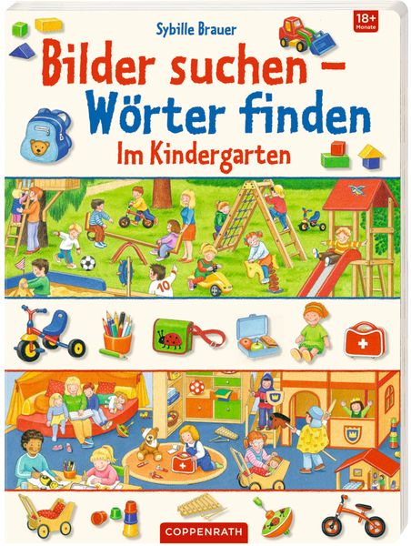 Im Kindergarten, Gebundene Ausgabe von Sybille Brauer, Coppenrath
