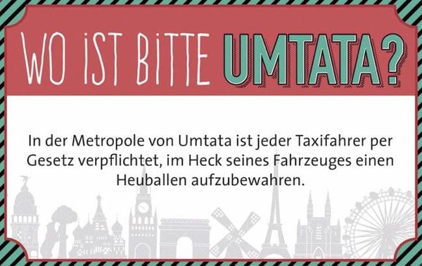 Produktbild: Wo ist bitte Umtata?