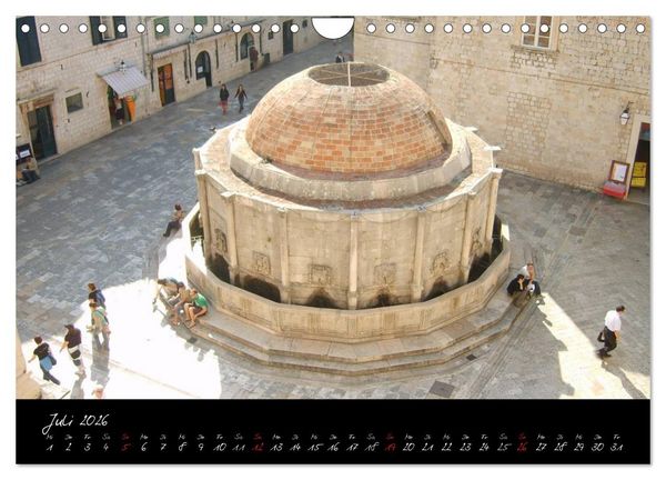 Produktbild: Kroatiens K&uuml;ste (Wandkalender 2026 DIN A4 quer), CALVENDO Monatskalender