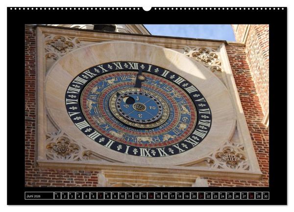 Produktbild: Zeit-Anzeige (Wandkalender 2026 DIN A2 quer), CALVENDO Monatskalender
