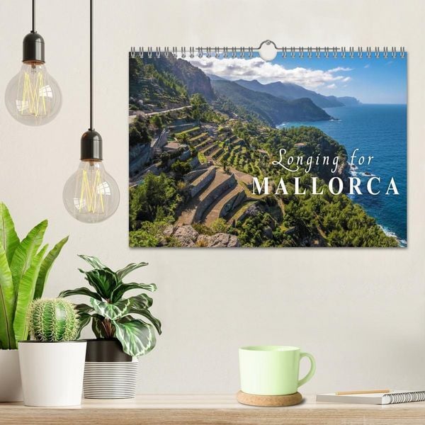 Produktbild: Longing for Mallorca (Wall Calendar 2027 DIN A4 landscape), CALVENDO 12 Month Wall Calendar