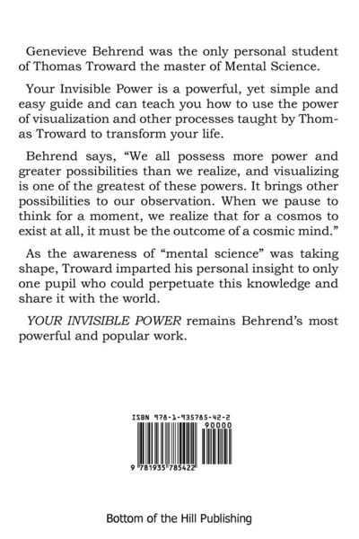 Produktbild: Your Invisible Power and How to Use It