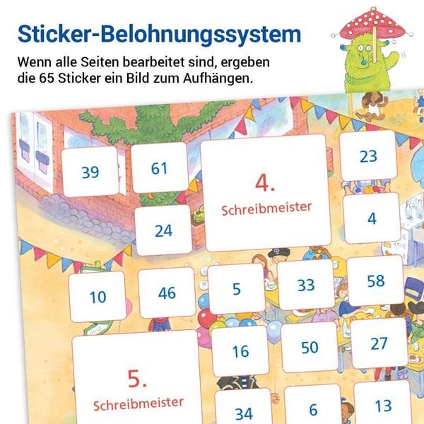 Produktbild: Das &Uuml;bungsheft Texte schreiben 1/2