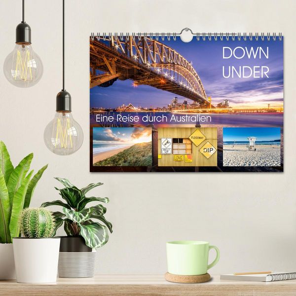 Produktbild: Down Under - Eine Reise durch Australien (Wandkalender 2026 DIN A4 quer), CALVENDO Monatskalender
