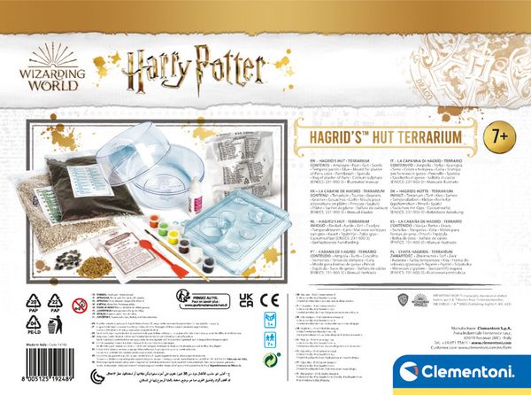 Clementoni Harry Potter Ardoise Magique Lumineuse - Tableau De Dessin Avec Modèles, Crayons Et Feuilles - Dès 6 Ans - Loisirs Créatifs Enfant