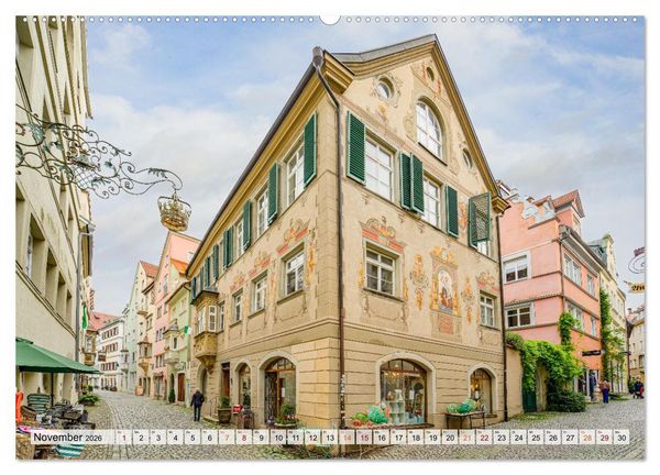 Produktbild: Lindau Bodensee Impressionen (Wandkalender 2026 DIN A2 quer), CALVENDO Monatskalender