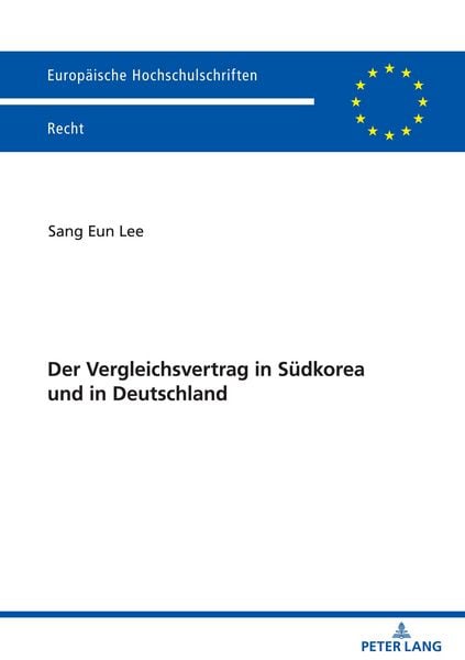 Produktbild: Der Vergleichsvertrag in Suedkorea und in Deutschland