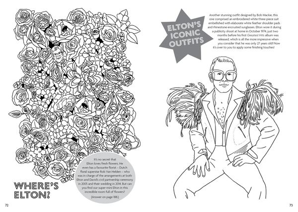 Produktbild: The Elton John Activity Book