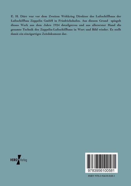 Produktbild: Zeppelin-Luftschiffbau