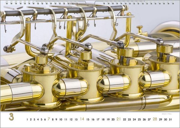 Produktbild: Blech-Instrumente &ndash; Musik-Kalender 2027, DIN A4