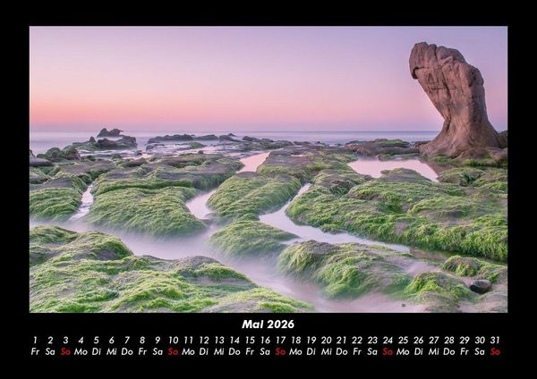 Produktbild: Landschaftskalender 2026 Fotokalender DIN A3