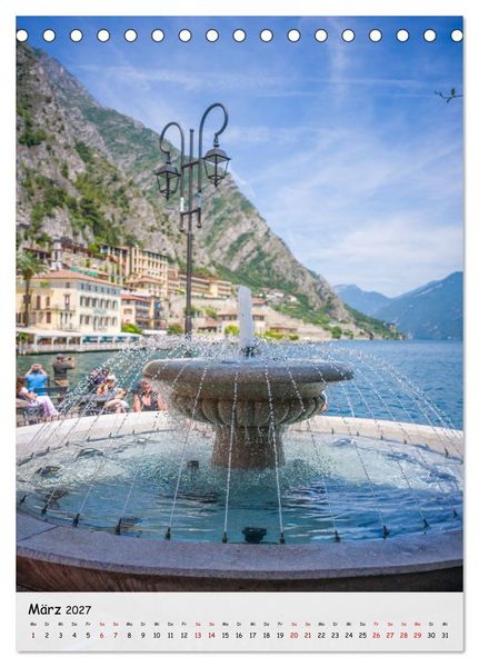 Produktbild: Limone sul Garda - Perle am Westufer des Gardasees (Tischkalender 2027 DIN A5 hoch), CALVENDO Monatskalender