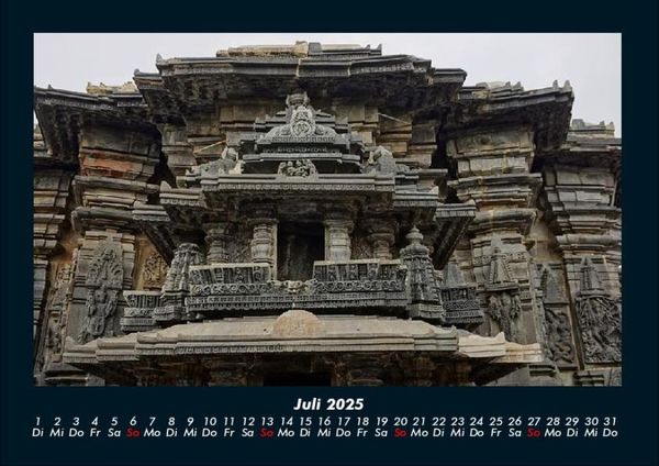 Produktbild: Tempel 2025 Fotokalender DIN A4