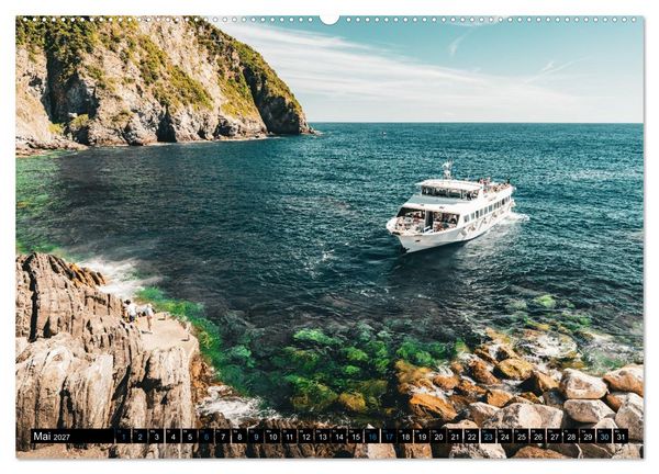 Produktbild: Cinque Terre - Traumhaft sch&ouml;n (hochwertiger Premium Wandkalender 2027 DIN A2 quer), Kunstdruck in Hochglanz