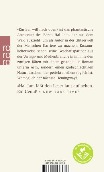Produktbild: Ein B&auml;r will nach oben
