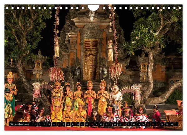 Produktbild: Bali - Indonesien (Wandkalender 2026 DIN A4 quer), CALVENDO Monatskalender